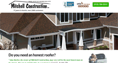 Desktop Screenshot of mitchellconstruction.us